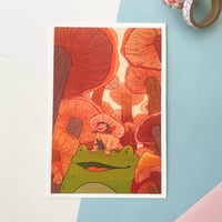 Image 1 of Mushroom Forest Art Print