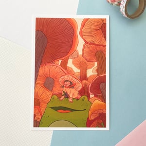 Image of Mushroom Forest Art Print