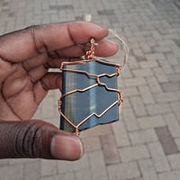Image 2 of Blue Tiger's Eye Necklace
