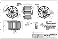 Image 4 of QS165 50H 10KW Hall Motor w/ Extended Cables