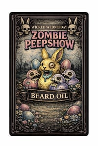 Image 1 of "Zombie Peepshow" oil 