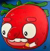 Image 1 of Tomato with cig painting