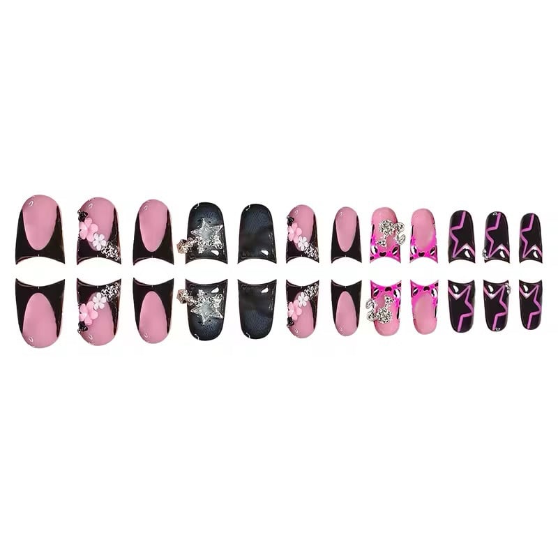 Image of Gothic Gworl Pink/Blk