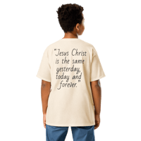 Image 14 of Unisex Youth classic tee (Jesus never changes)