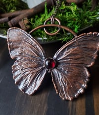 Image 1 of Butterfly with Garnet