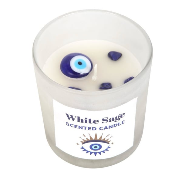 Image of Sage - All seeing eye candle (paraffin)
