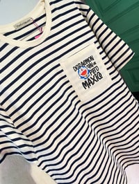 Image 9 of Camiseta UNISEX Peto DORAEMON coral. Varias tallas.