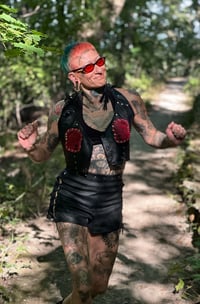 Image 5 of Coffin Skulls Halter Top/Vest