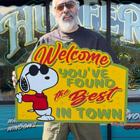 Joe Cool Best in Town- Wood Cutout