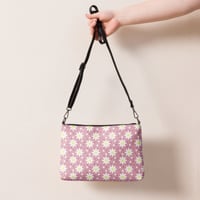 Image 2 of daisy dots pink Crossbody bag