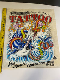 Image 1 of 1998 National Tattoo show Design JDCrowe