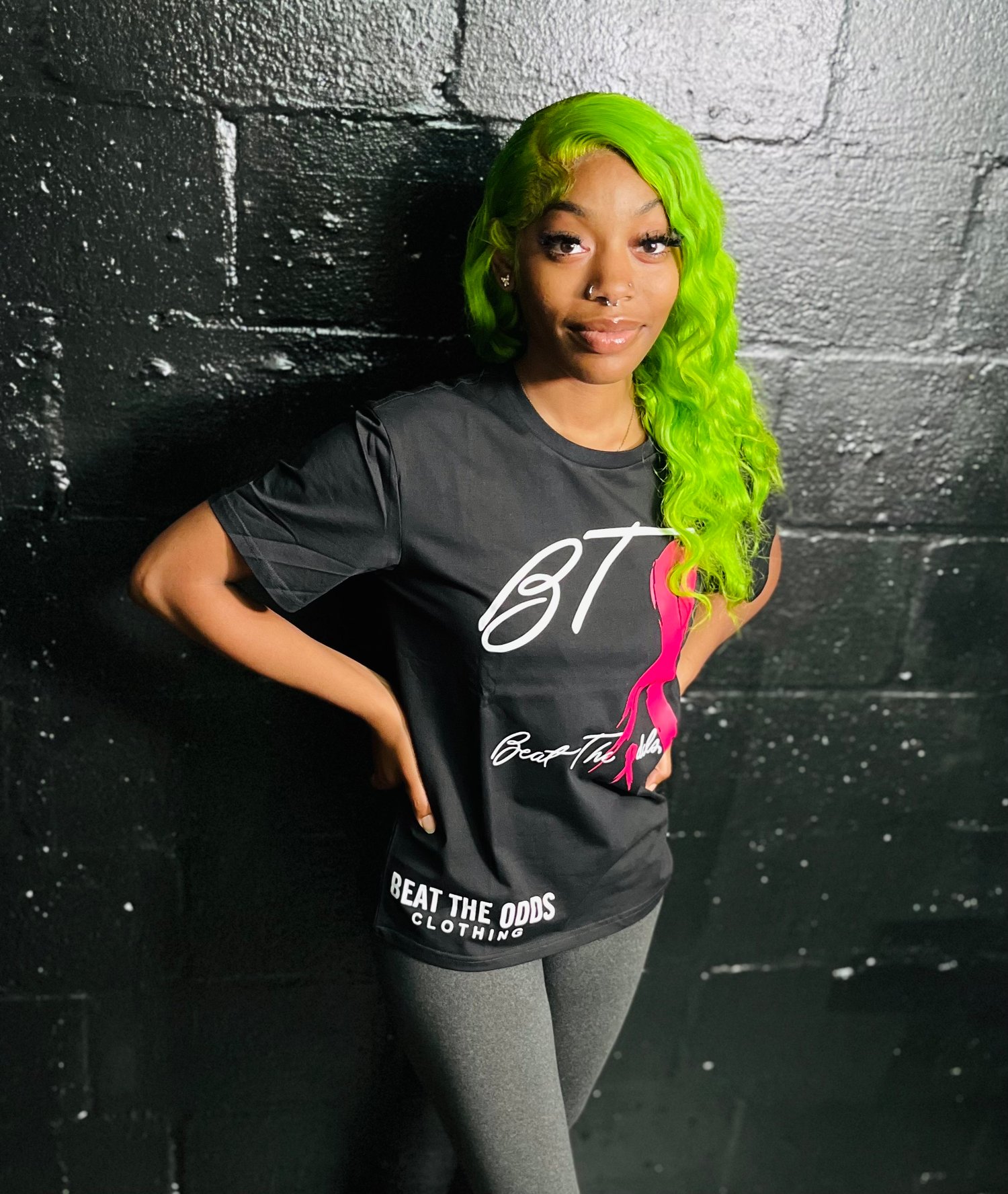 Image of Beat Cancer Tee (Black) 