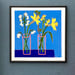 Image of Spring Blooms on Blue giclee print