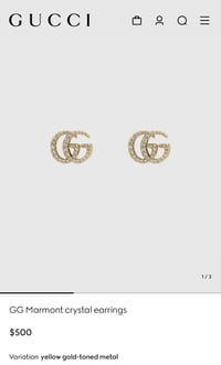 Image 3 of GG Crystal Studs