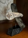 OWL IN FLIGHT SCULPTURE