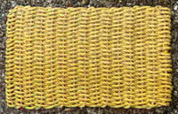Image 1 of Yellow - 21 Fathom - Lobster Rope Mat
