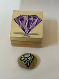 Image 10 of Hand Painted Wooden Box and ‘hug’ 