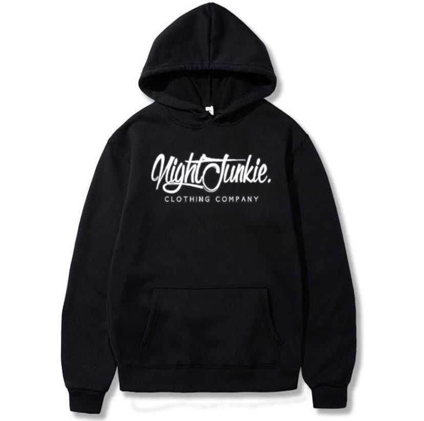 Image of Original NightJunkie black hoodie 