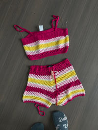 crochet two piece set (sz med)