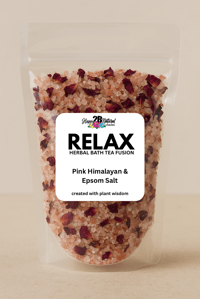 Relax Herbal Bath Tea Fusion - 12 oz.