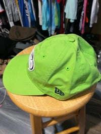 Image 2 of Seattle Seahawks New Era Neon Green Hat