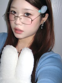 Image 2 of bunny hairclips