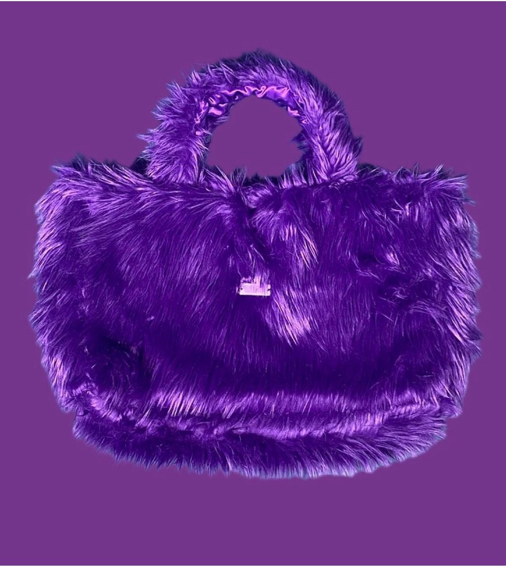 Image of Gloomy Purple Furkin Bag 