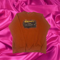Pretty and Humble Orange/Graffiti Sweatshirt