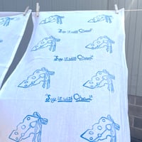 Image 1 of Say it With Cheese Kitchen Towel