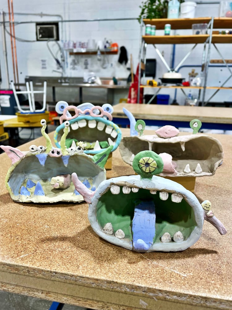 Image of Kids Clay Monsters Class 