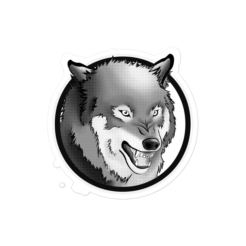 Image of Alpha Wolf V2 Stickers