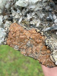 Image 9 of Large Quartz Crystal Points Cluster with inclusions & Fluorite | China #2887