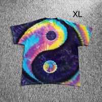 Image 1 of XL stormy rainbow yin yang