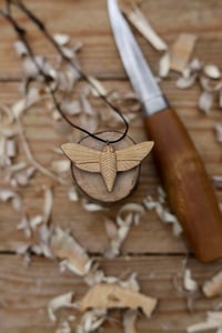 Image 1 of Moth Pendant necklace 