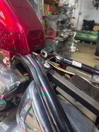 Image 3 of Vstar 650 Bolt on Bobber  Seat Hinge Mount 