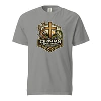 Image 4 of Christian Sportsman's Association - Unisex garment-dyed heavyweight t-shirt 