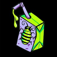 Beetle Juice Handpainted Woodcutout