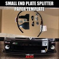 Image 1 of DIY CLIO MK2 Splitter Kit - Small End Plates 