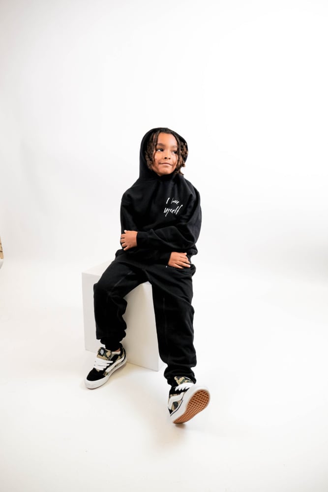 Image of Black Youth ILoveMyself Sweatsuit