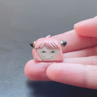 Image 1 of Evil Smile Anya Ceramic Keycap