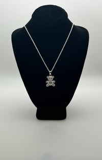 Image 2 of 925 Bear Necklace