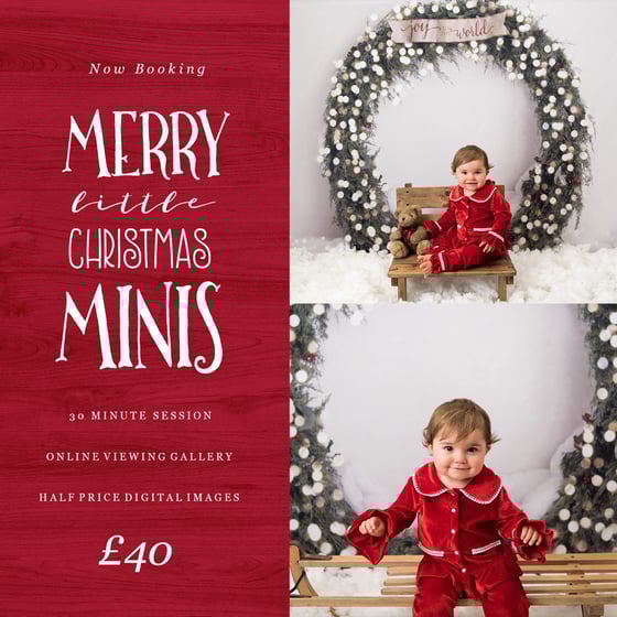 Image of CHRISTMAS MINI PHOTOSHOOT