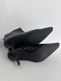 Image 2 of 90s leather heeled boots // 38