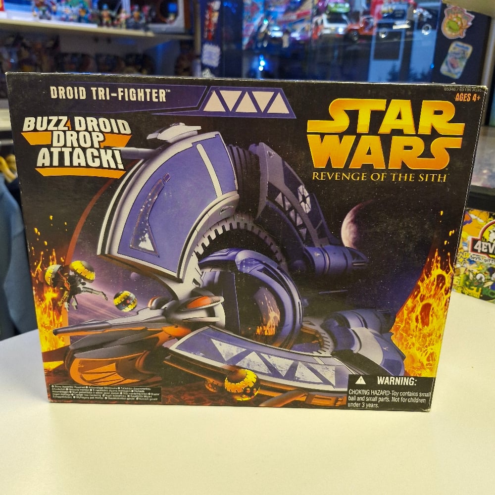Star Wars Revenge of the Sith Droid Tri-Fighter – Buzz Droid Drop