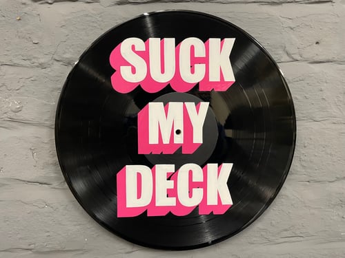 Image of Suck My Deck 12 Inch Vinyl Pink/White