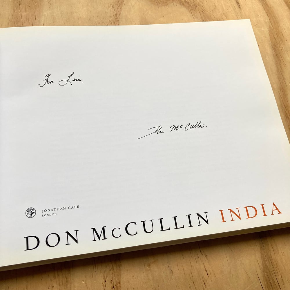 Don McCullin - India (Signed)