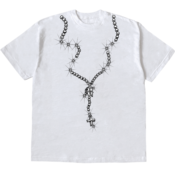 Image of “ROSARY” TEE [WHITE]