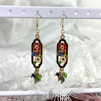 Image 1 of Jeweled Lantern Earrings