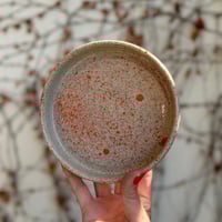 Image 1 of Small dishes - orange splatter