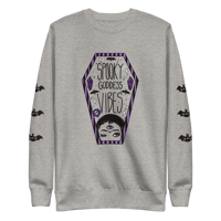 Image 1 of Spooky Goddess Vibes Unisex Premium Sweatshirt